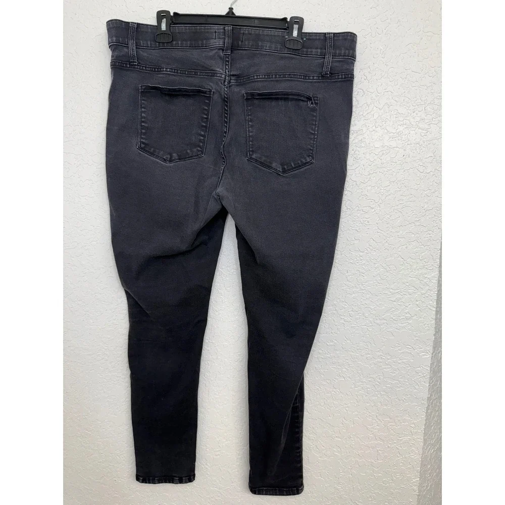 LuLaRoe Women's Black‎ Wash High Waist Skinny Jeans Size 36 (18)